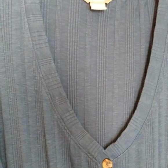 NWOT Blue Natural Reflections Women's Cardigan Size 1X - Picture 5 of 9